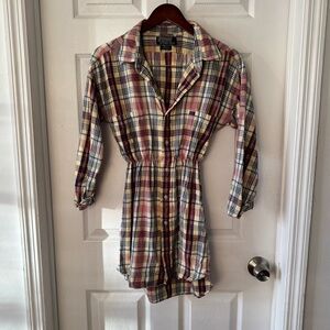 Polo by Ralph Lauren Plaid Dress - Pink, Yellow, Blue